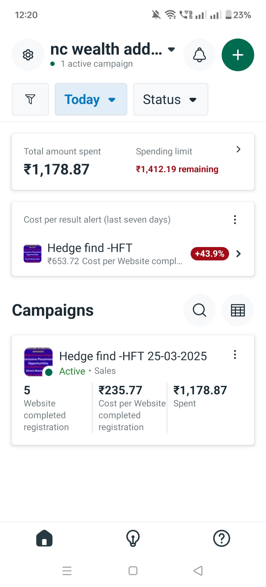 Active HFT Set