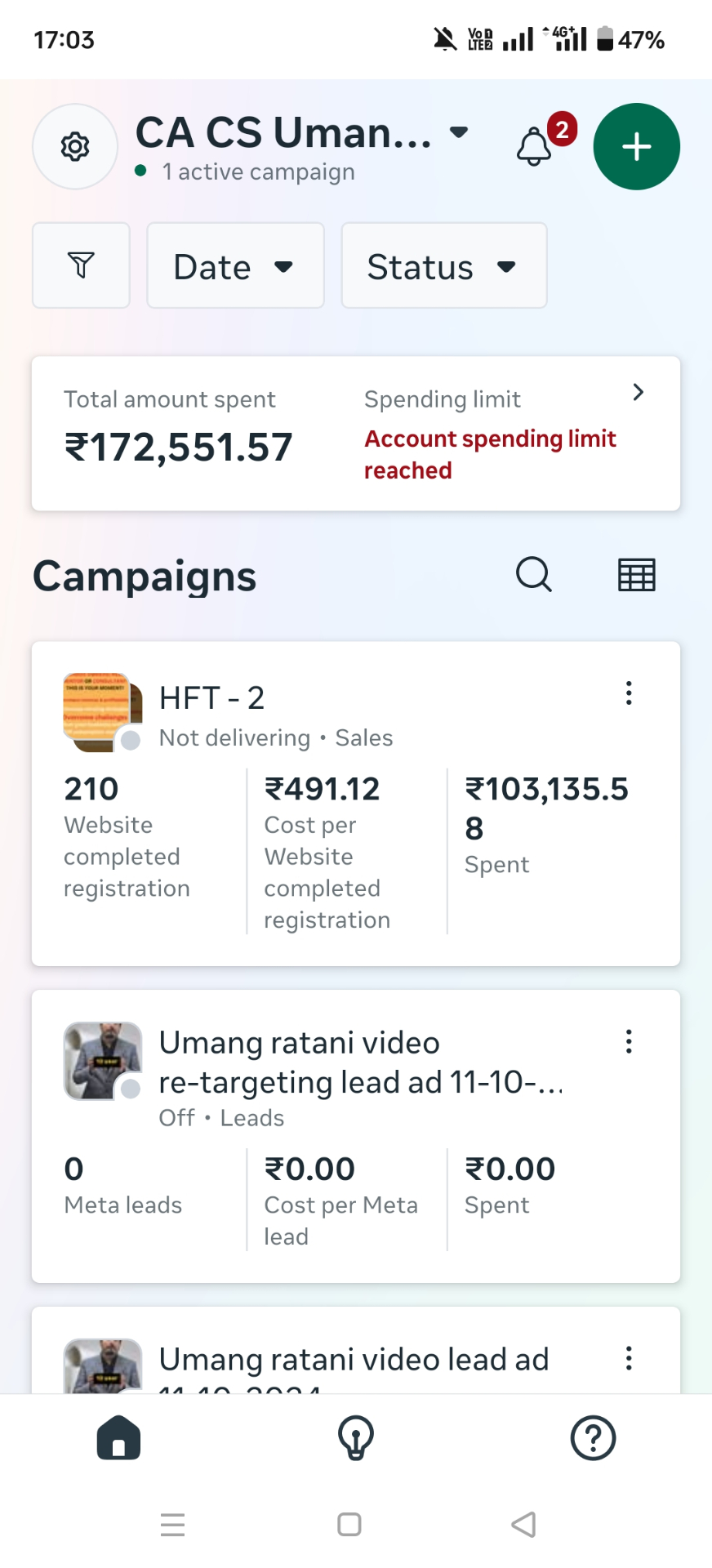 Total Spend Recap